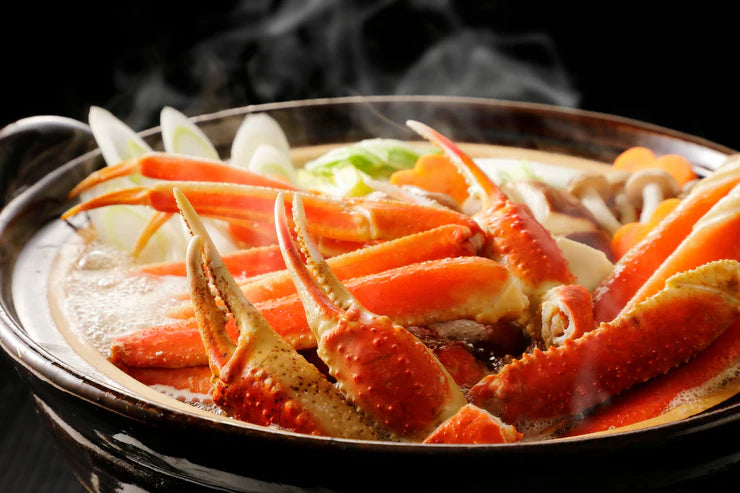 【北海道産】紅ズワイガニの鍋用肩肉・しゃぶしゃぶセット　2.0kg